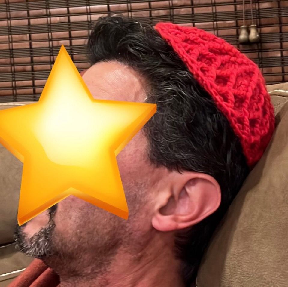 Diamond Wool Yarmulke