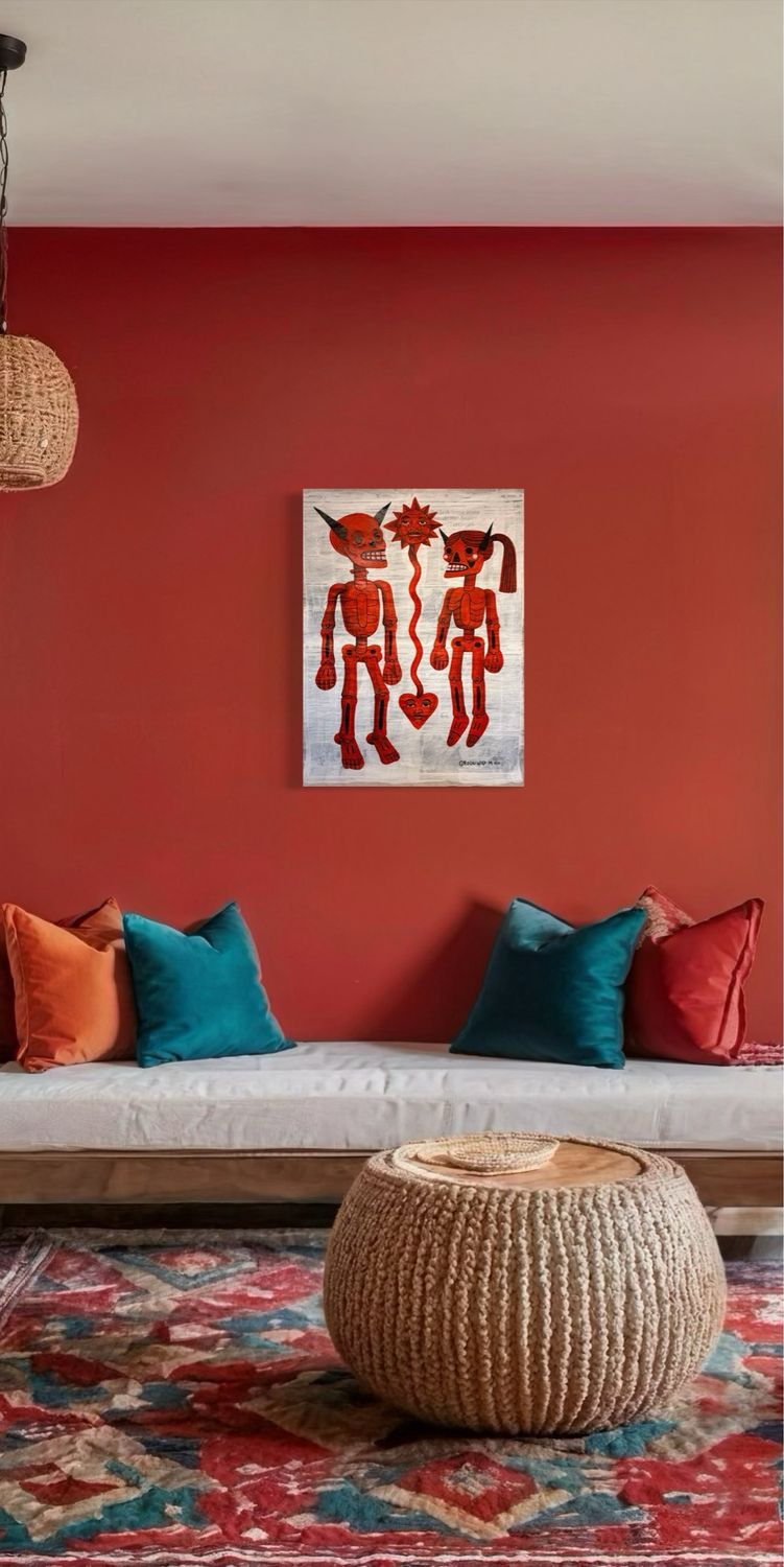 Calaveras y diablitos