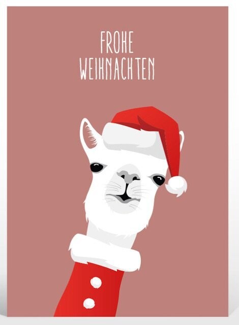 Postkarte  Postkarte "Frohe Weihnachten"