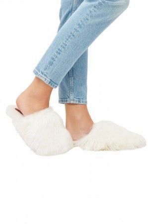 Alpaka Fellhausschuhe - 100 % Alpaka Fell