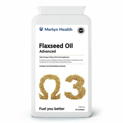 Flaxseed Oil Advanced (90 Softgels)