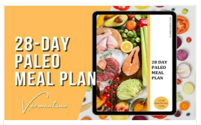 28-Day Paleo Meal Plan E-Book