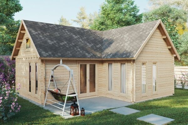 Chalet en bois habitable 55m2