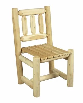 Chaise en bois de cèdre