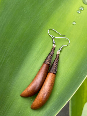 Kauri wood Earrings