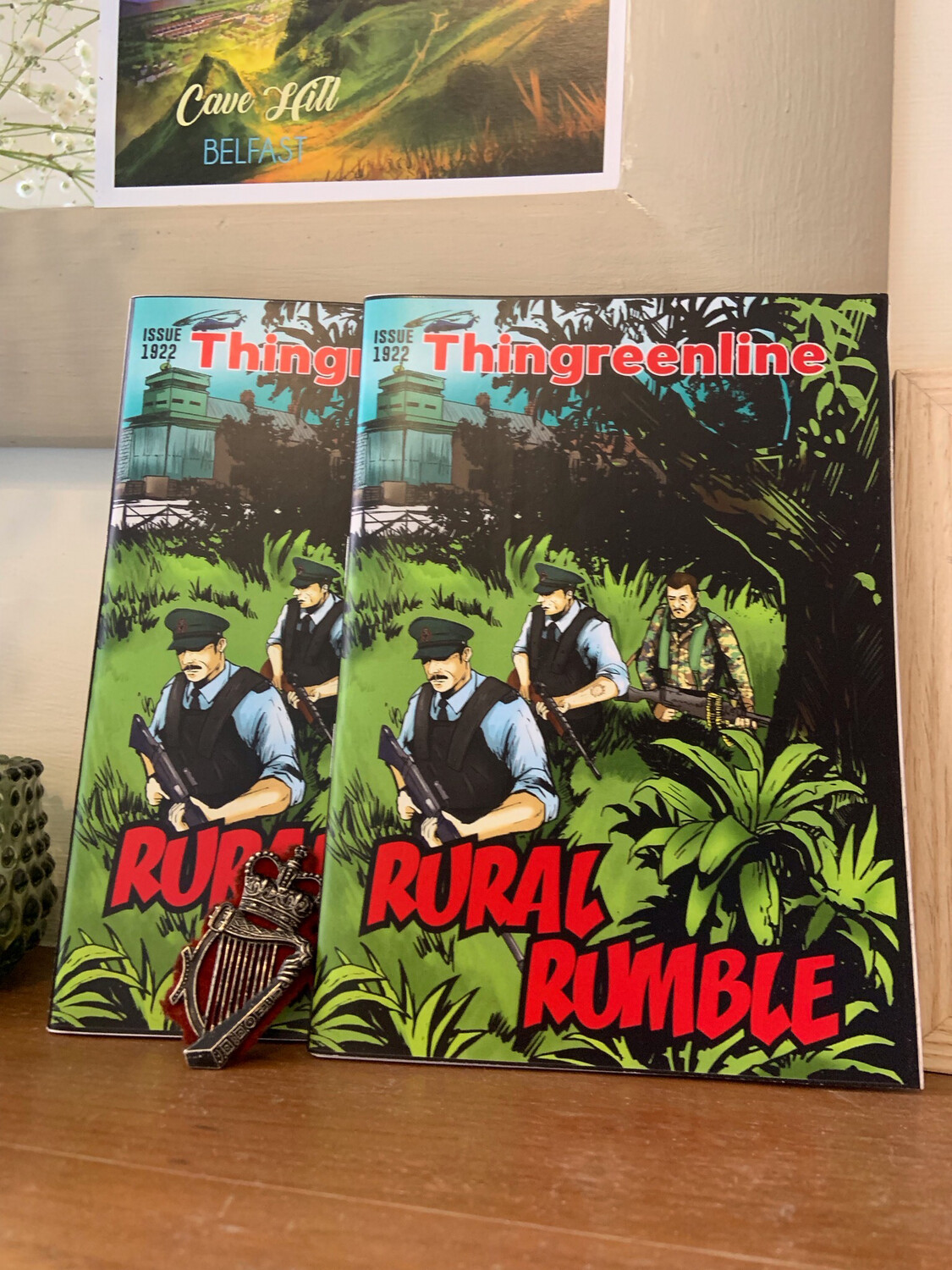 Rural Rumble! Comic Book Cover Single