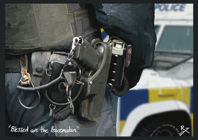 “Blessed are the Peacemakers” PSNI A3