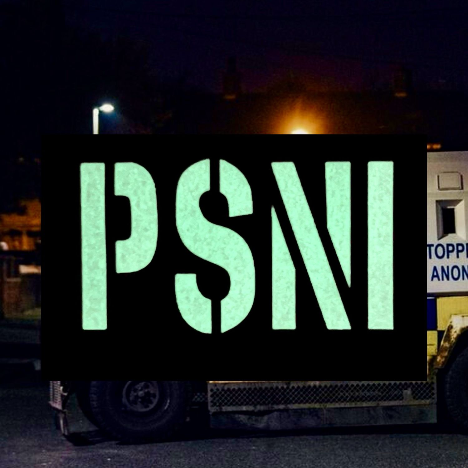 PSNI Green Glow Patch