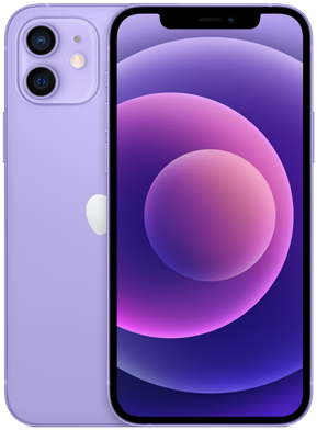 APPLE iPhone 12 (Purple, 128 GB)