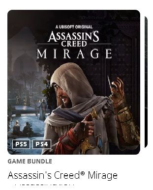 Assassin&#39;s Creed® Mirage Playstation 4 and 5
