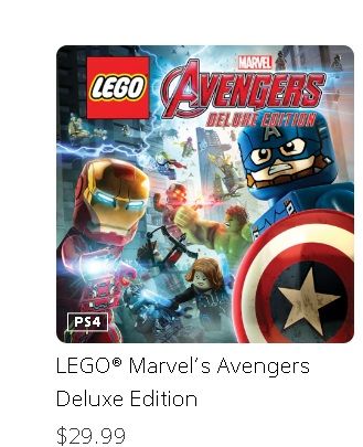 Lego Marvel Avengers Deluxe Edition