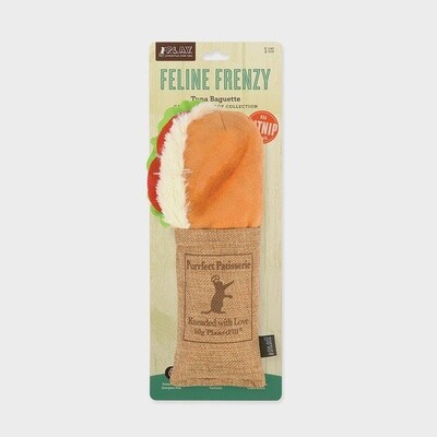 P.L.A.Y. FELINE FRENZY - CATNIP KICKER TUNA BAGUETTE