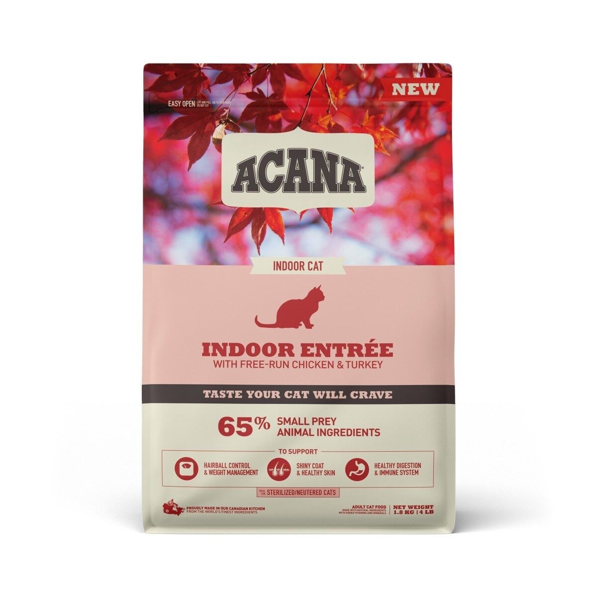 Acana Indoor Entree Cat 1.8kg