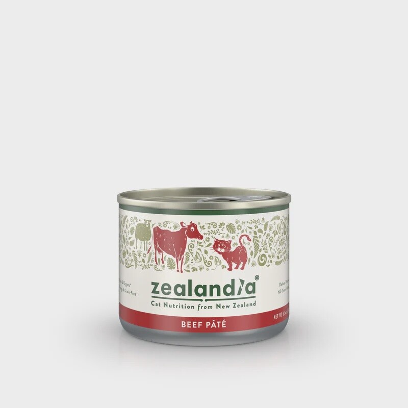 Zealandia Cat Beef Pate 185gm