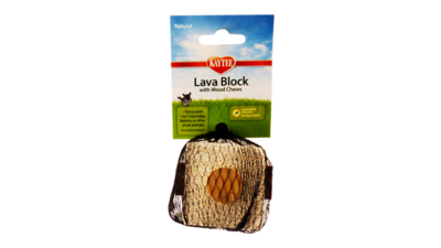 KT Lava Block with Wood Chews