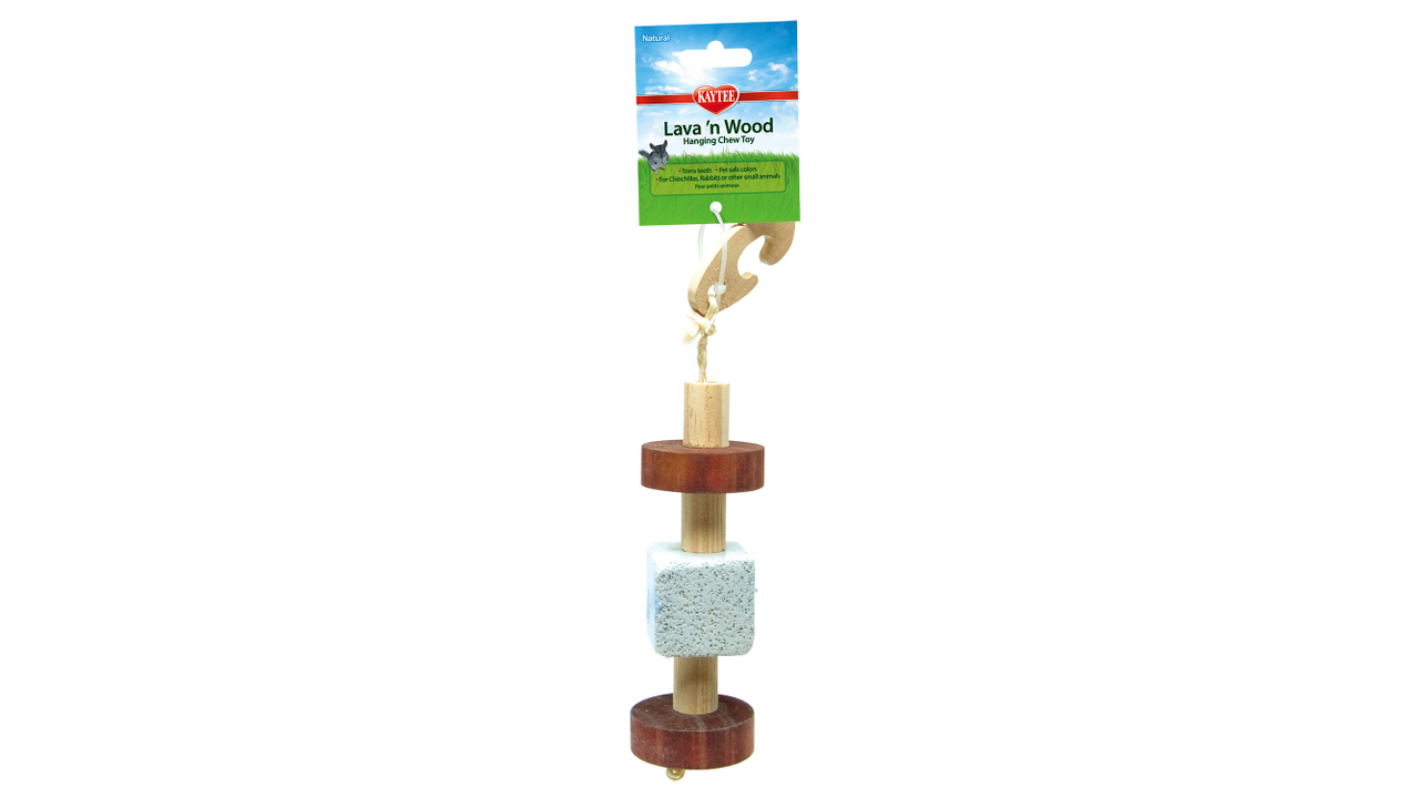 KT Natural Lava &amp; Wood Hanging Toy