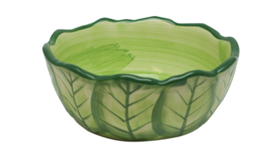 KT Ceramic Vege-T-Bowl Med Cabbage