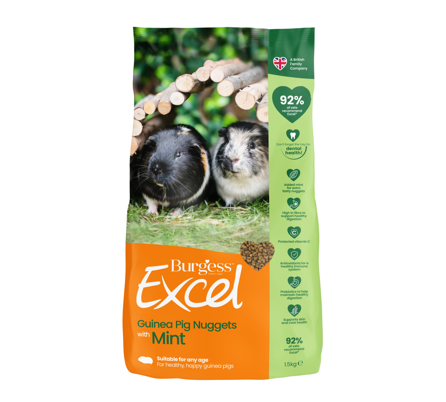 Burgess Excel Guinea Pig 1.5kg