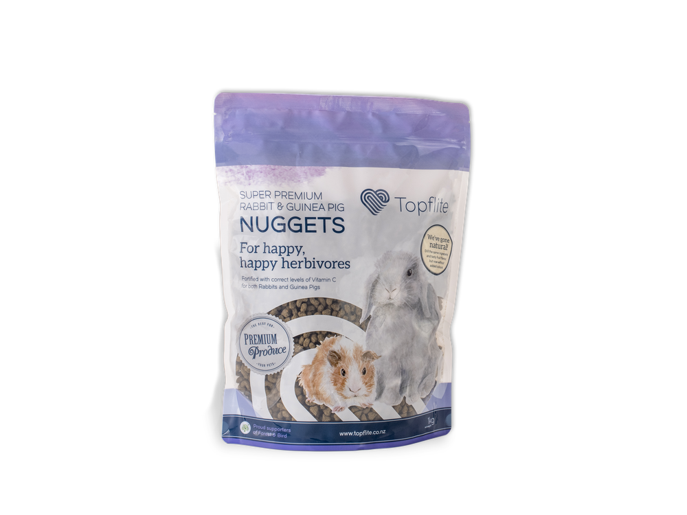 Super Premium Rabbit &amp; Guinea Pig Nuggets 1kg
