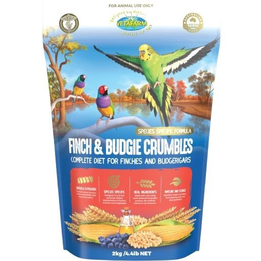 Finch &amp; Budgie Crumbles 2kg