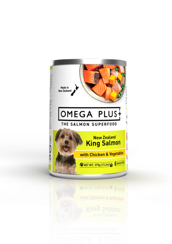 King Salmon, Chicken &amp; VegWet Dog Food 375g