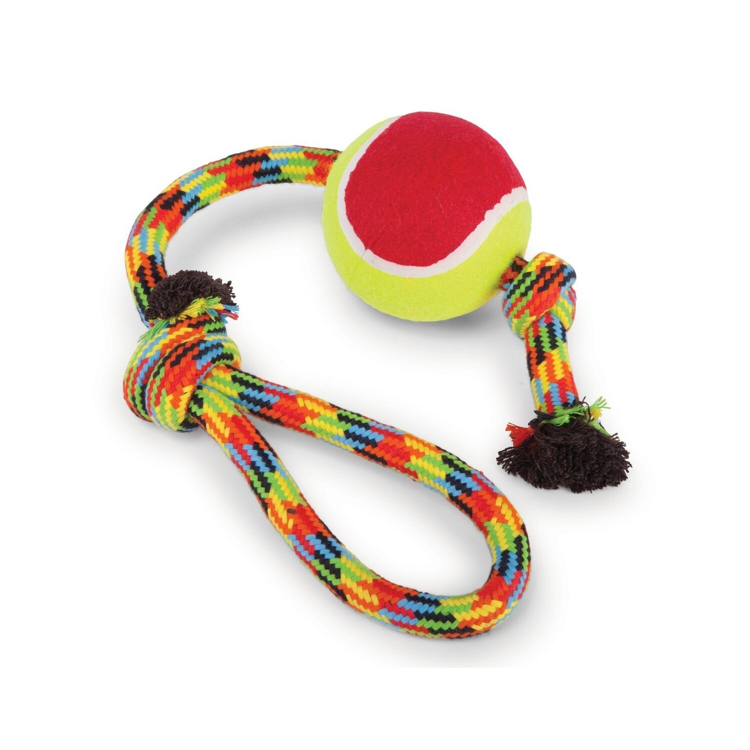 Braided Rope Sling Tennis Ball - Large