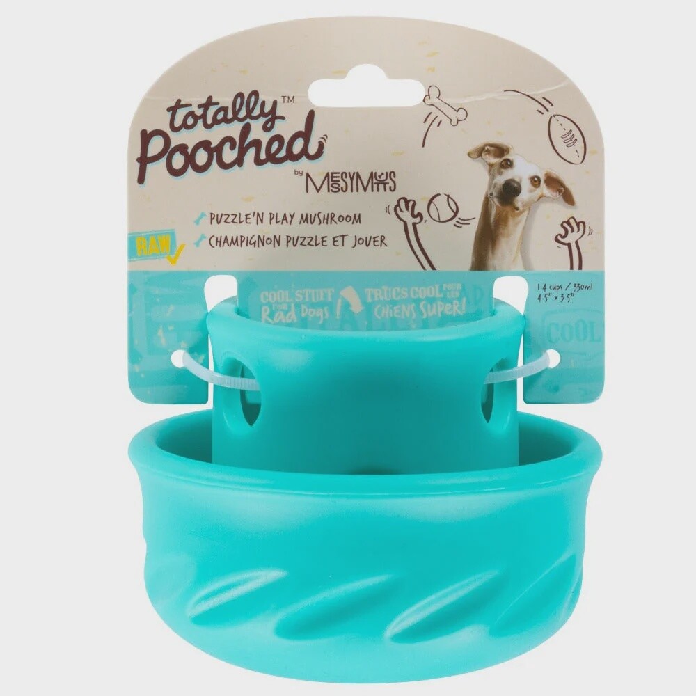 Messy Mutts - Puzzle &#39;n Play Mushroom Teal