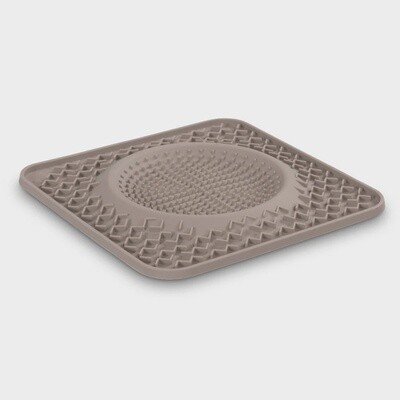 Messy Mutts - Silicon Therapeutic Licking Bowl Mat Grey