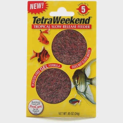 Tetra Weekend Feeding block - 2pk 5days per block
