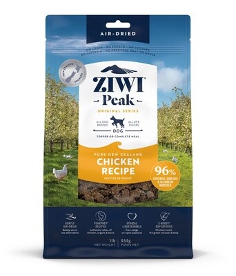 ZIWI Peak Air-Dried Chicken Dog Food 454g