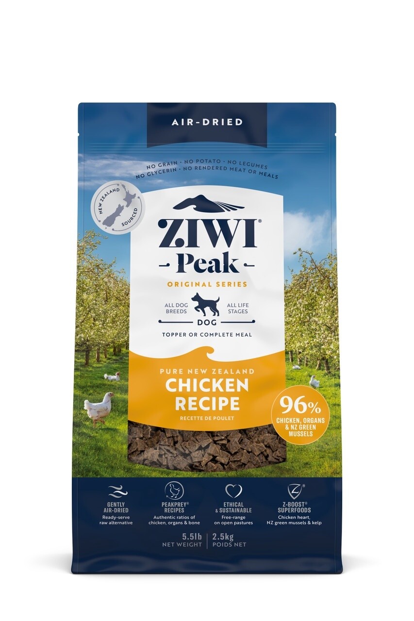 ZIWI Peak Air-Dried Chicken Dog Food 2.5kg