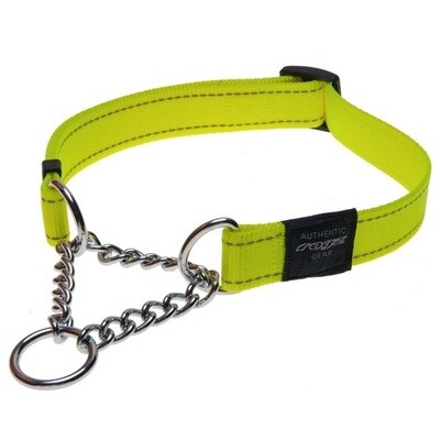 Rogz Obed Collar Dayglow Yellow L