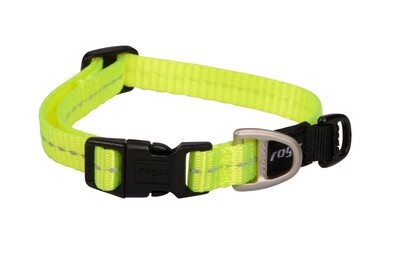 Rogz Classic Collar Dayglow Yellow S