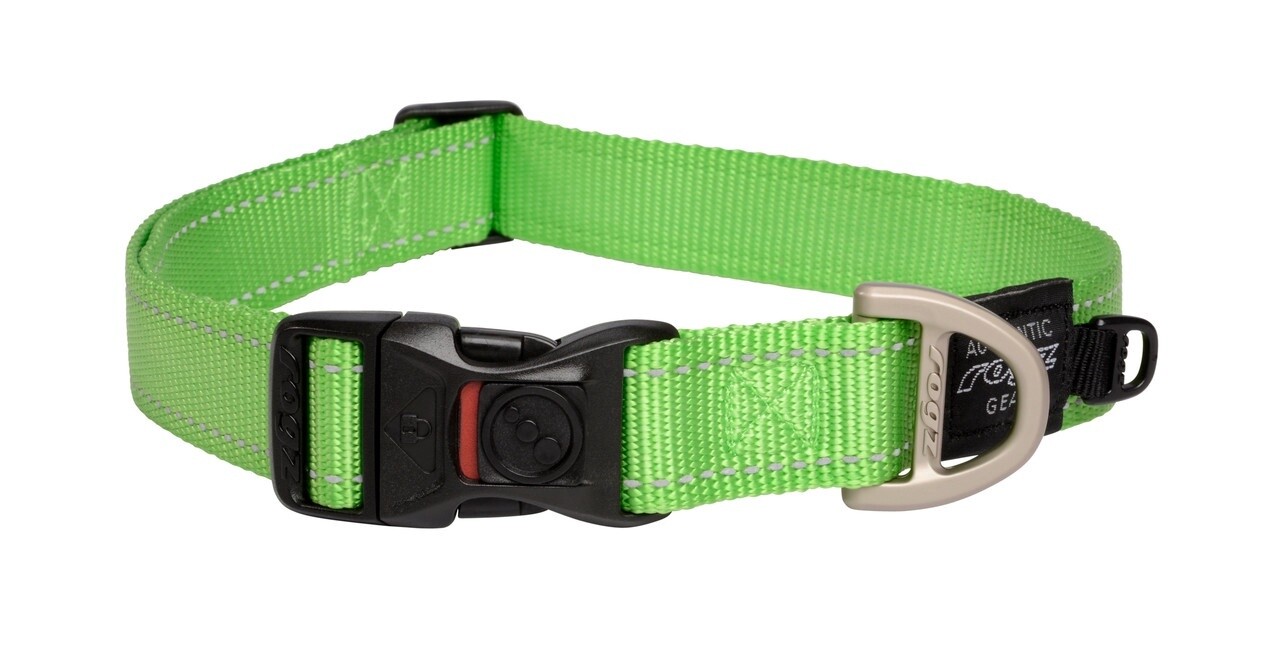 Rogz Classic Collar Lime XL
