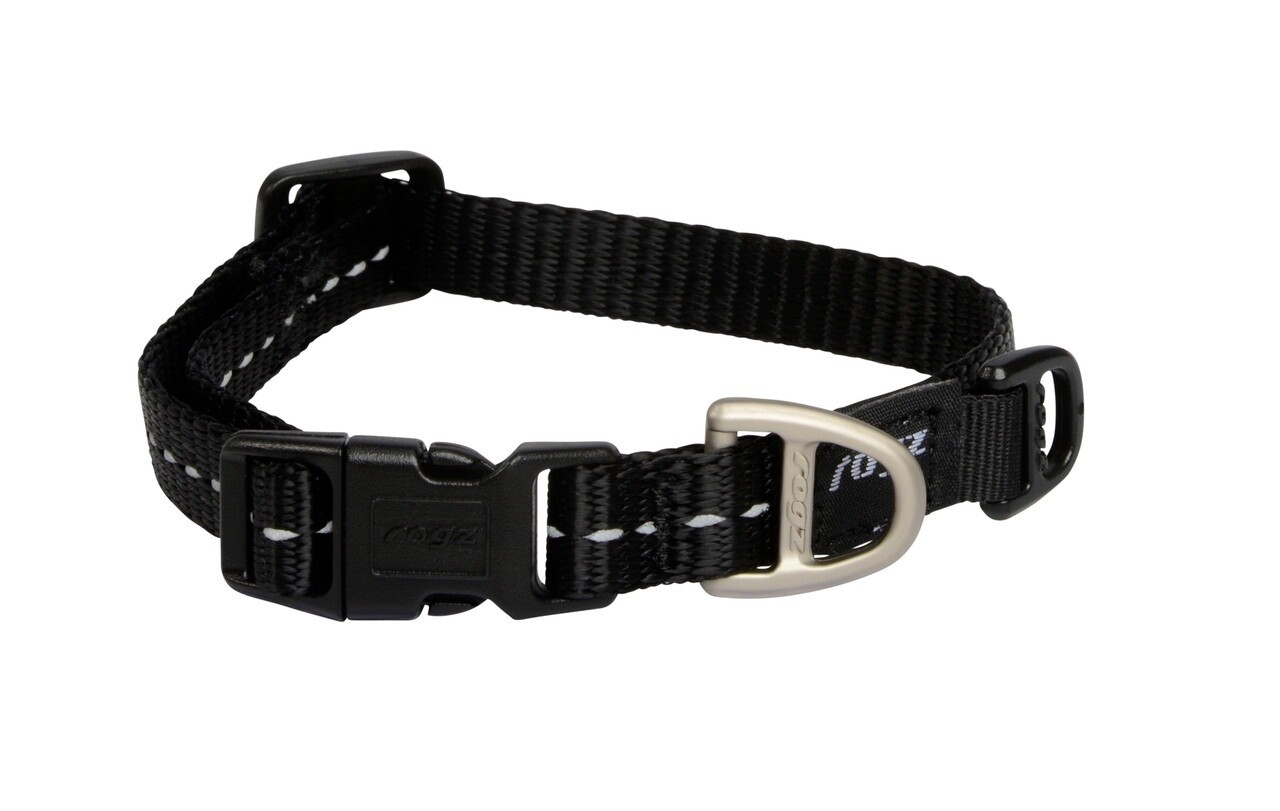 Rogz Classic Collar Black M