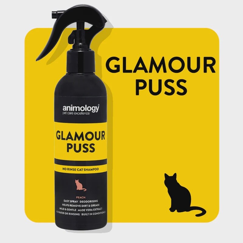 Animology Glamour Puss No Rinse Shampoo - PEACH 250ml