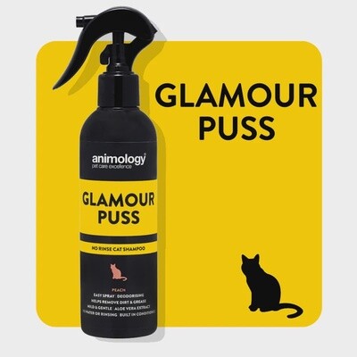 Animology Glamour Puss No Rinse Shampoo - PEACH 250ml