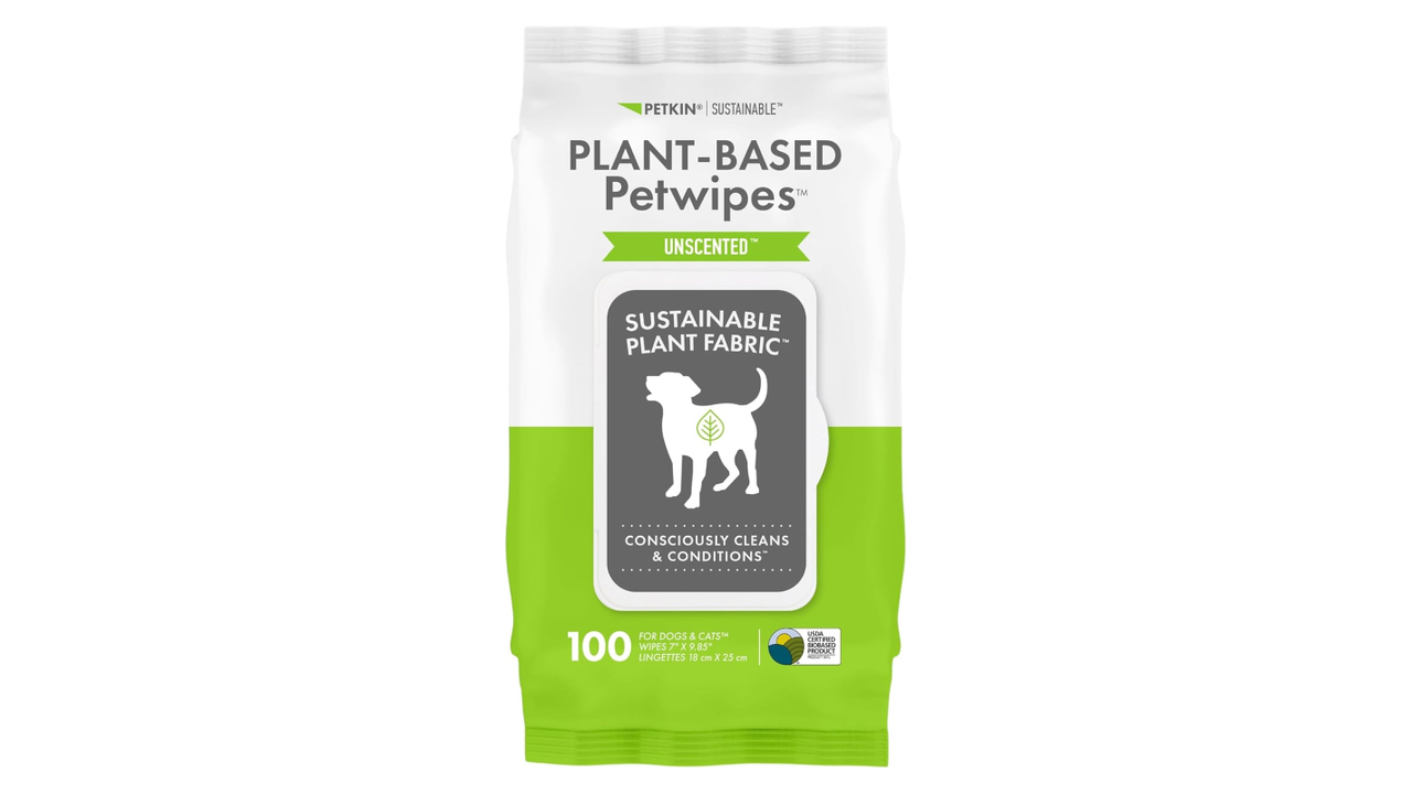 Petkin Plant Based Wipes 100pk