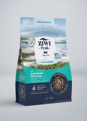 Ziwi Peak Steam & Dried - Wild South Pacific Fish Cat food Recipe