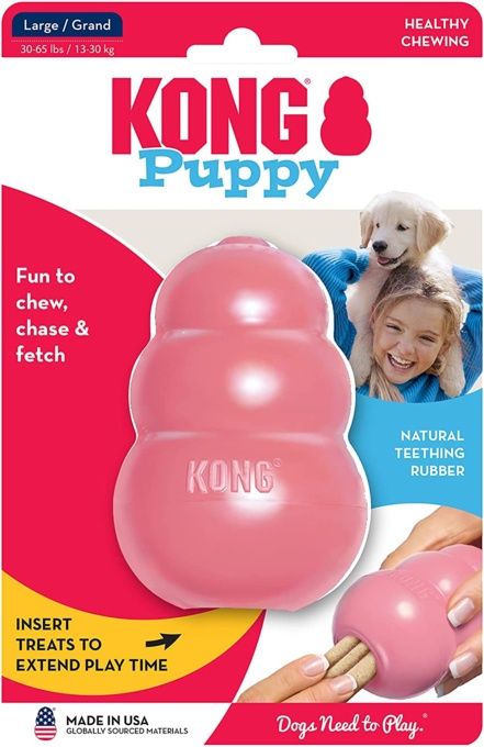 KONG Puppy Large, Colour: Pink