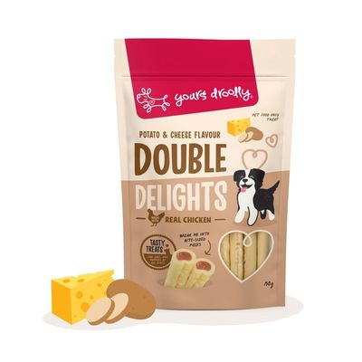 Yours Droolly Double Delights Potato &amp; Cheese 150g