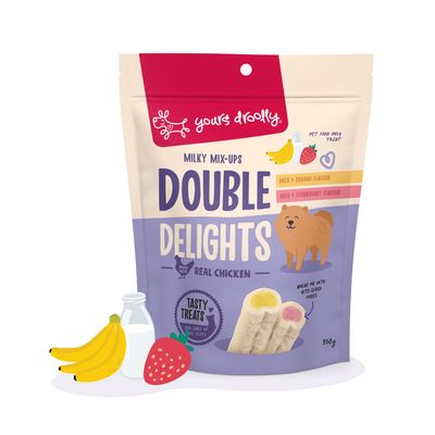 Yours Droolly Double Delights Milky Mix Ups 350g