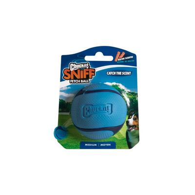 Sniff Fetch Ball Bacon Med 1pk