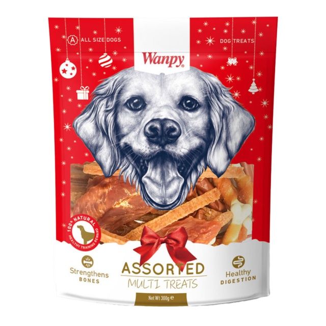 Wanpy Dog Christmas Multi Pack 300g