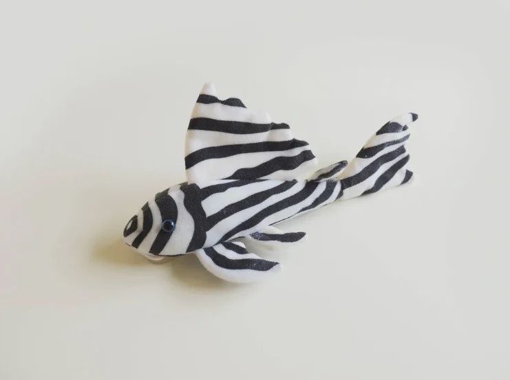 Zebra Pleco Plush