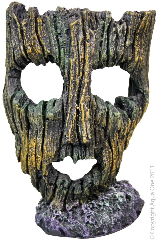 Aqua One Ornament - Resin Face Small 8x7x11cm