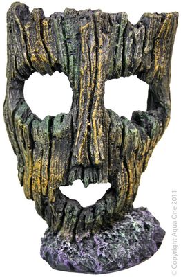 Aqua One Ornament - Resin Face Small 8x7x11cm
