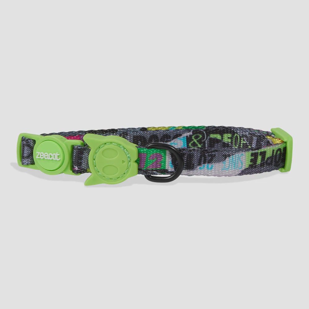Zee.Cat Cat Collar - Manifesto