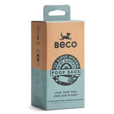 Beco Poop Bags Mint Scented - 120pk