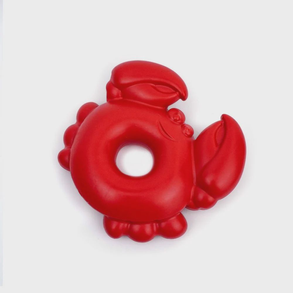 Spike Donut Crab Dog Toy